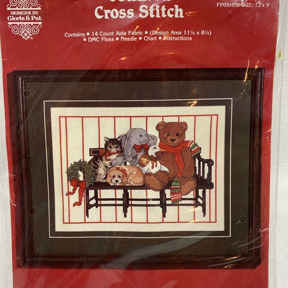 Vintage Janlynn Counted Cross Stitch Kit "Animal Portrait"  12" x 9" New/Sealed - Picture 4 of 8